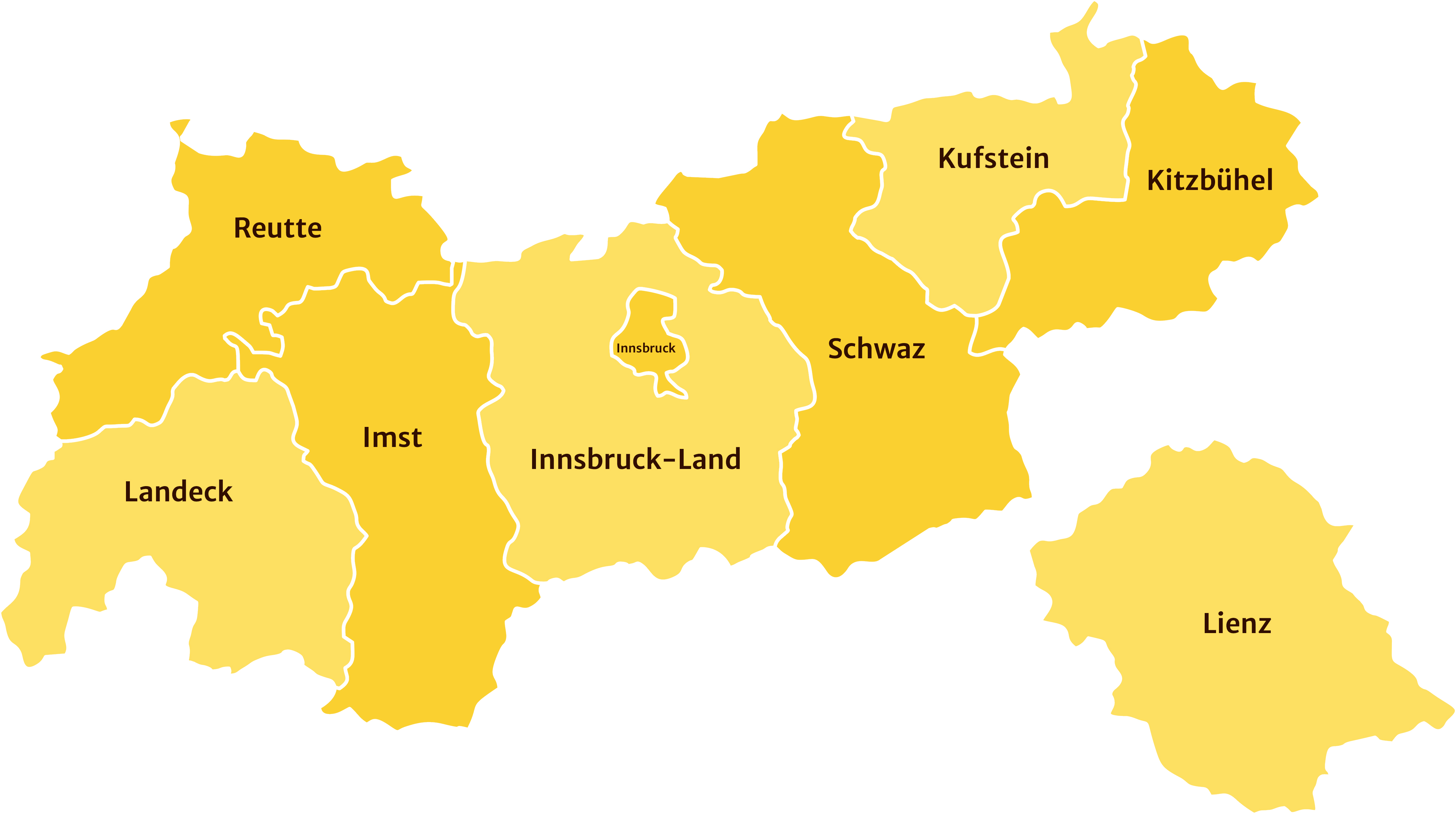 Tirol Innsbruck Stadtteile