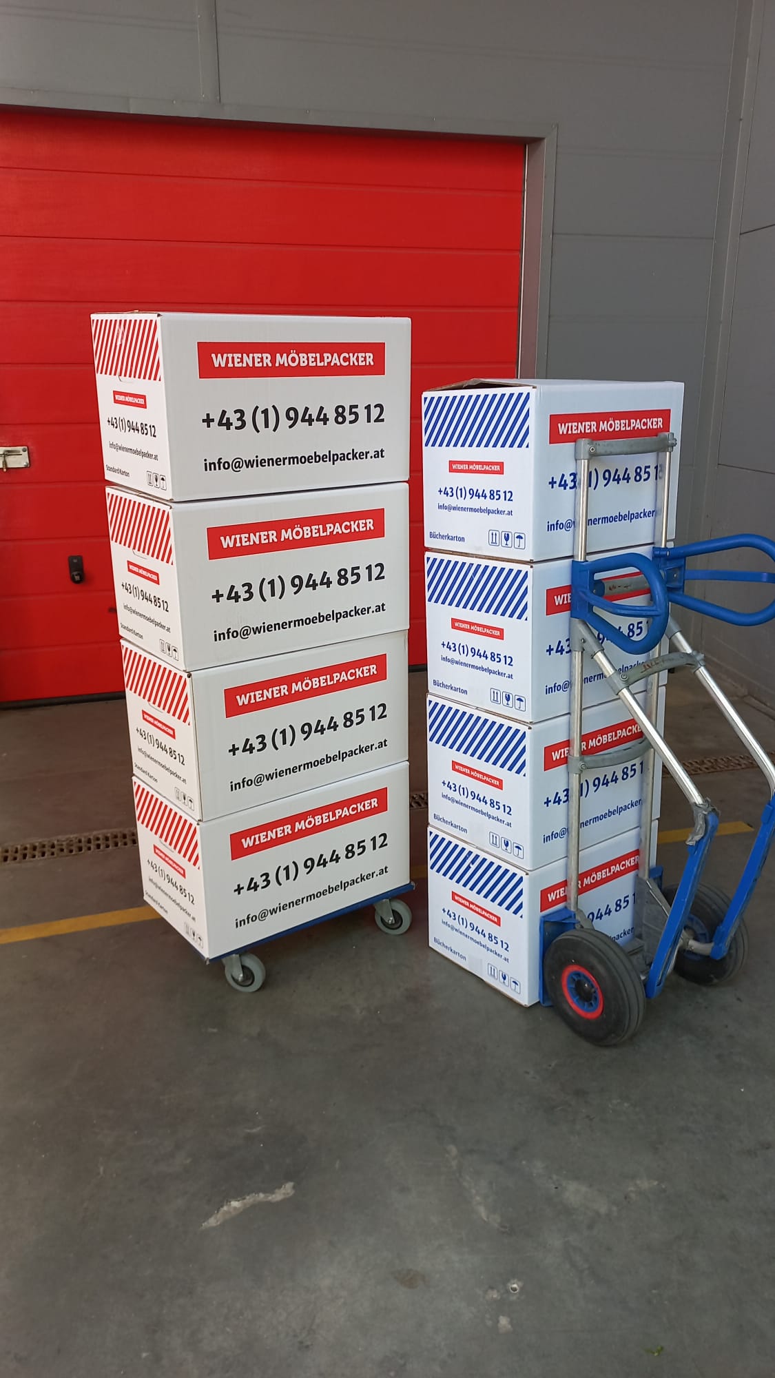 Umzugskartons Wiener Möbelpacker Verpackungsmaterial