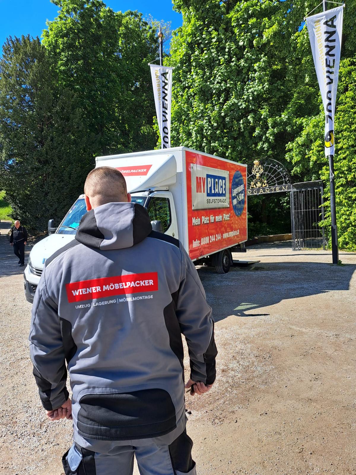 Umzug Wien Transporter parken ein