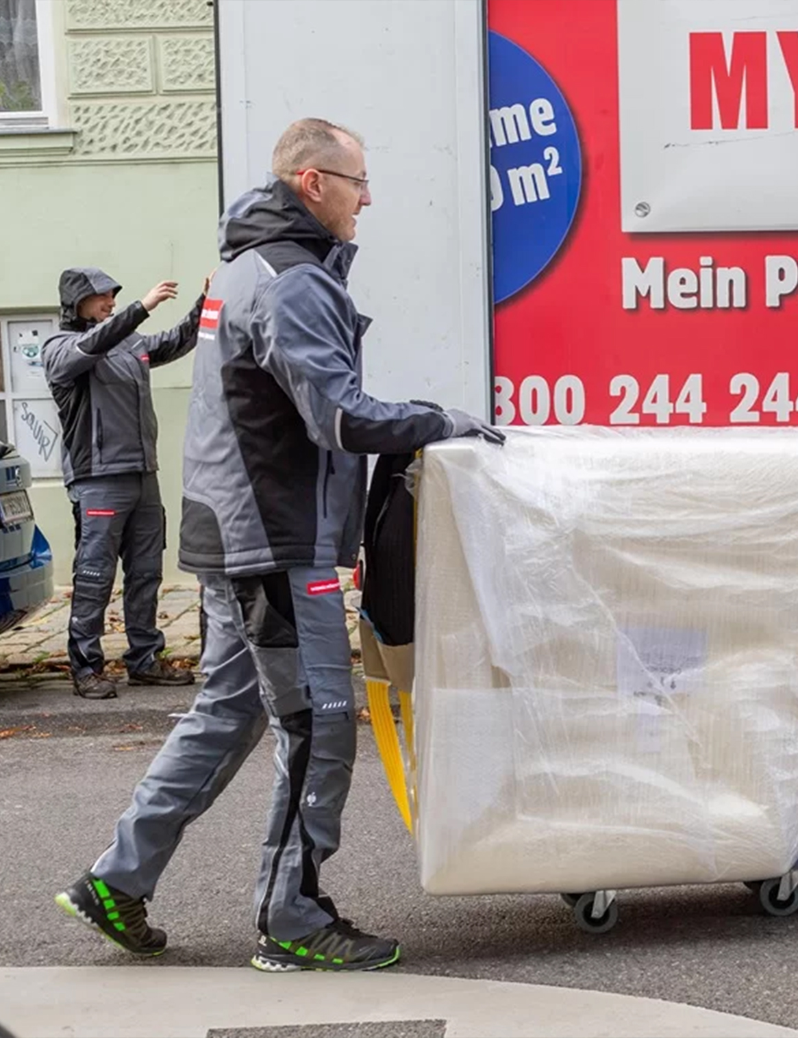 Schwertransport in ganz München